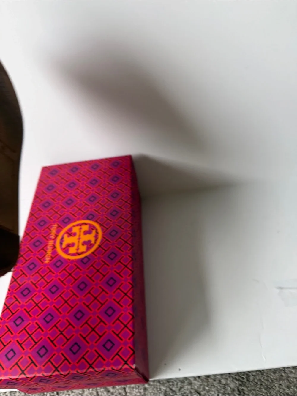 Tory Burch Red Destination & Cream Printed Espadrille Slip-On